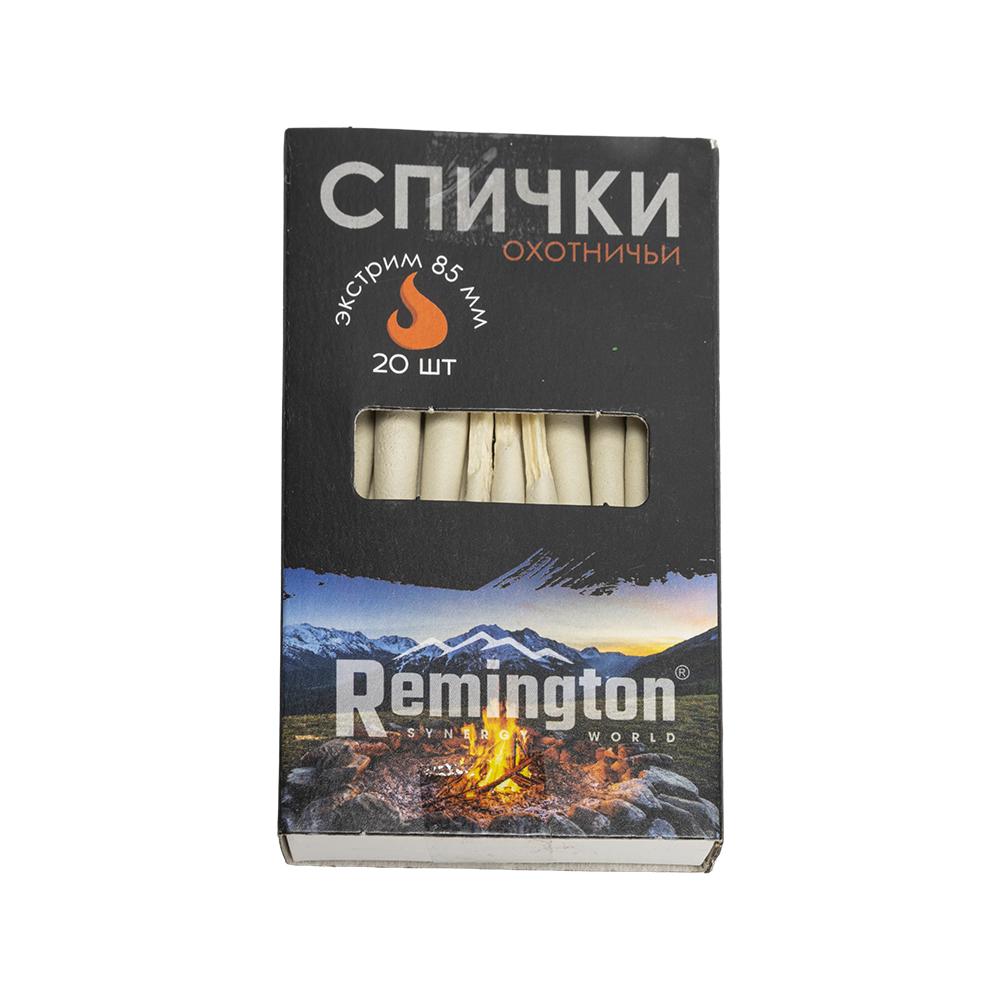 Спички Remington SW охотничьи (экстрим) 85 мм. Фото №1