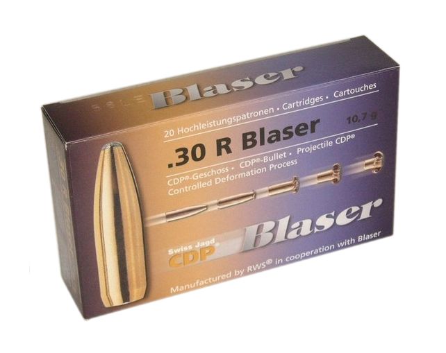 Патрон нарезной BLASER калибр 30-06 SPRG 10,7 гр. 123 grn. (в пачке 20 шт.). Фото №2