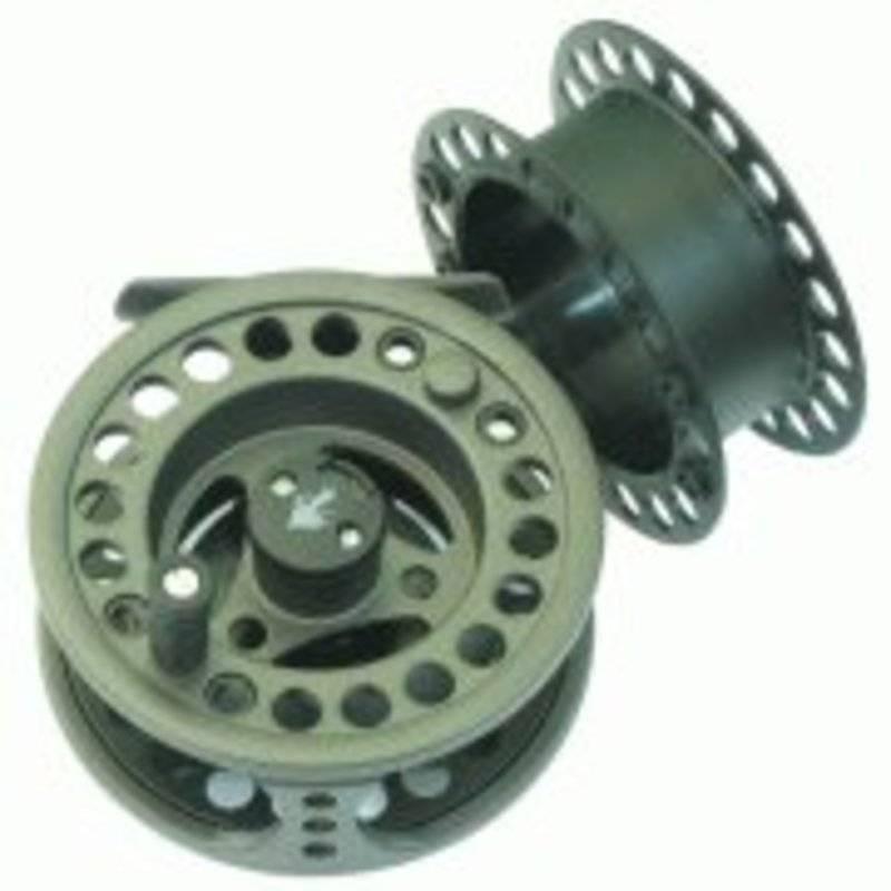 Нахлыстовая катушка SNOWBEE DIE-CAST Cartridge Reel XSD460 + 1катридж. Фото №2