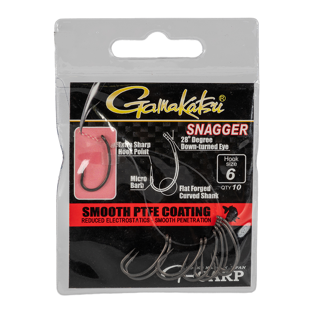 Крючок Gamakatsu G-CARP Snagger №6. Фото №1