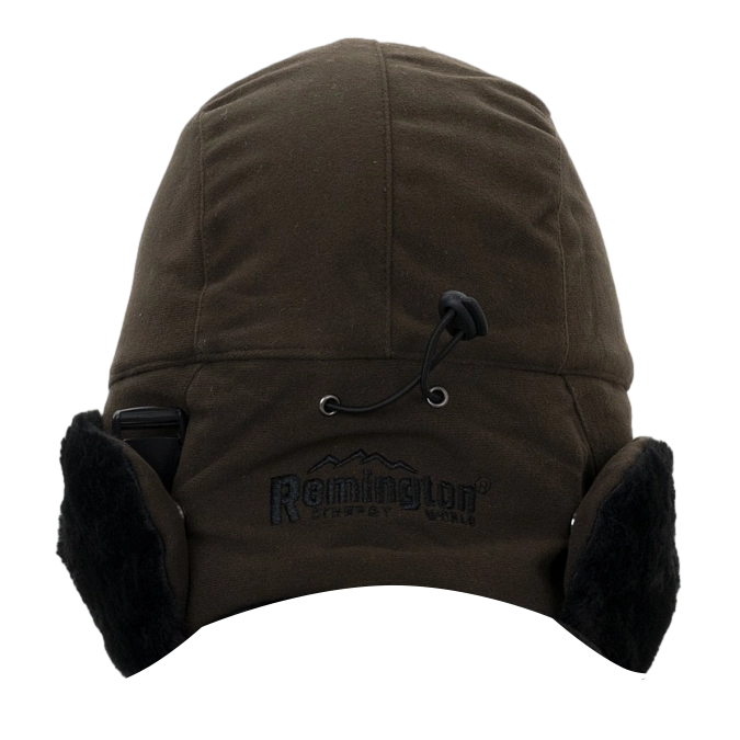 Шапка ушанка Remington North Ice brown р. S/M. Фото №3