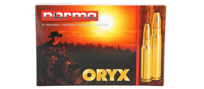 Патрон нарезной NORMA калибр 375 H&H Oryx 19.4гр (300grn). (в коробке 20 шт). Фото №1