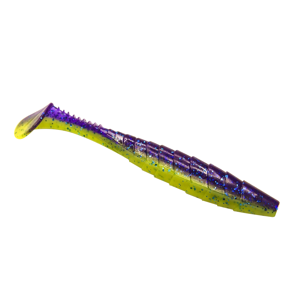 Виброхвост Esox Gekasa 5" 127мм, (4шт. упак.) цвет DC007. Фото №1