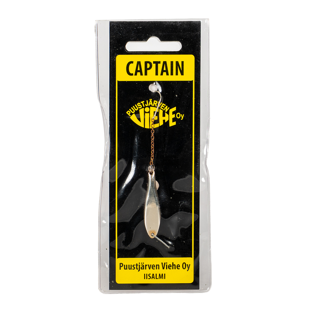Блесна Puustjarven Captain 38мм, 5гр, цвет (Kup/Hop) цепочка-крючок. Фото №1