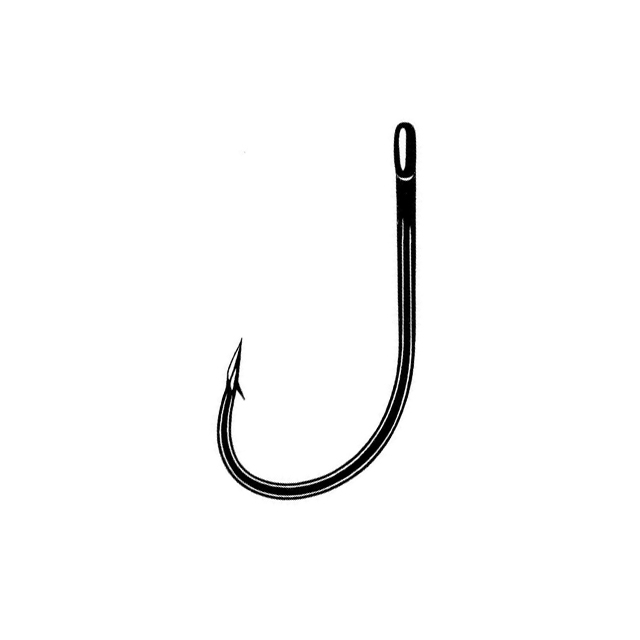 Крючок одинарн. #7/0 Power Haken black nickel 6 St 4395700. Фото №1