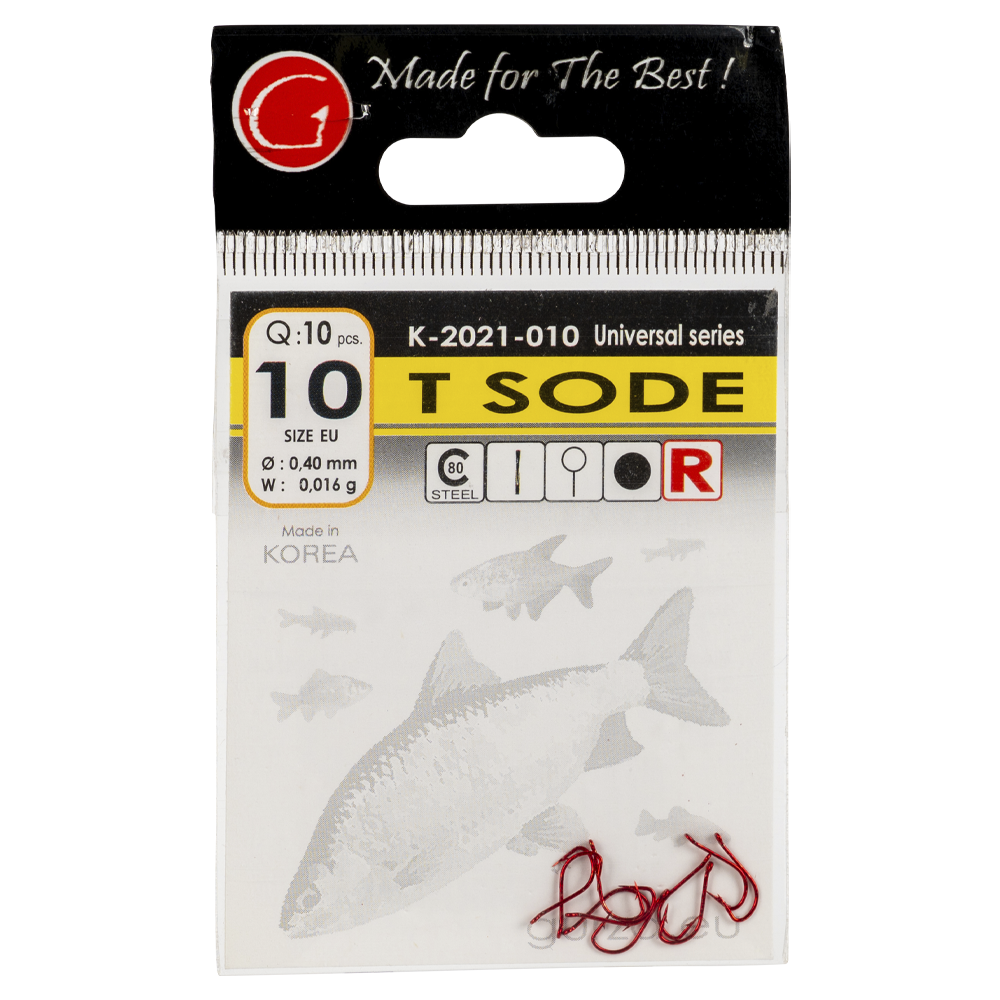Крючок Gurza TOKYO SODE R #10 10 шт/уп.. Фото №1 Крючок Gurza TOKYO SODE R #10 10 шт/уп.. Фото №1