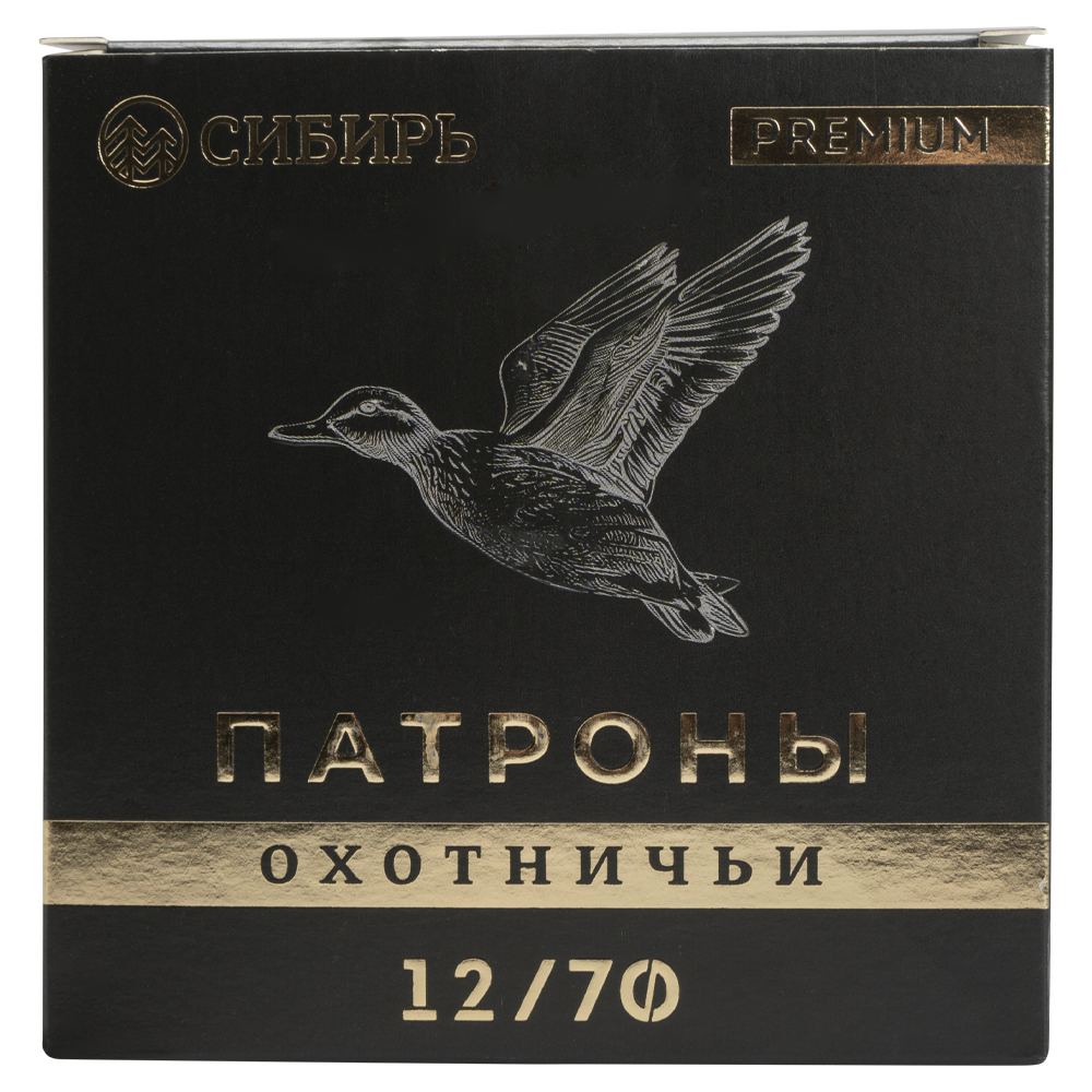 Патрон СИБИРЬ PREMIUM 12/70 охотничий дробовой 32г №00 (CX-2000) (пачка 25 шт) (в коробке 250шт). Фото №5