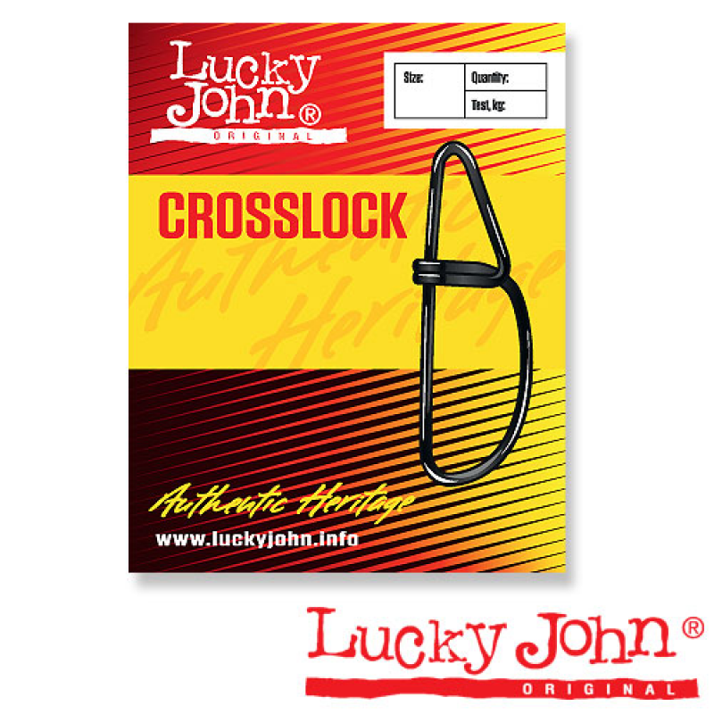 Застежка Lucky John Crosslock 003 7шт. Фото №2