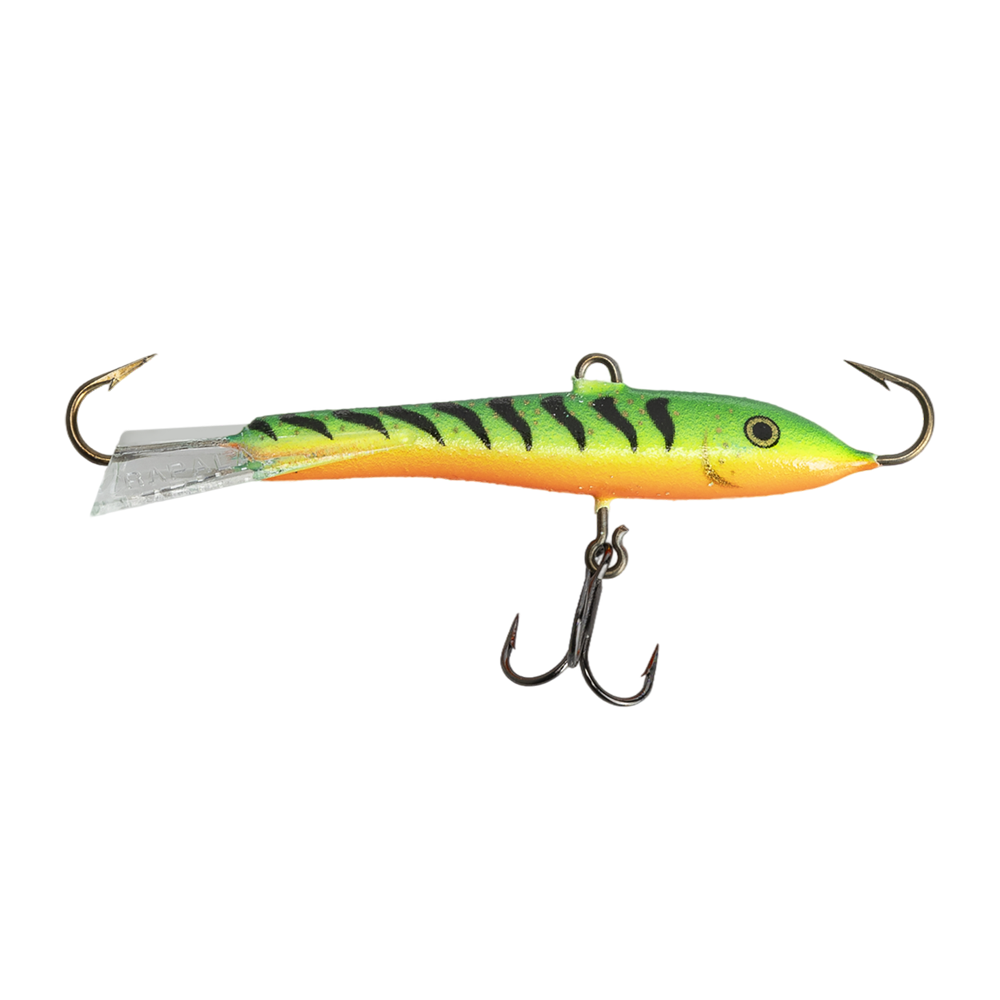 Балансир Rapala Jigging Rap 70мм, 18гр, цвет (GT) с тройником. Фото №1