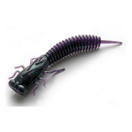 Приманка силиконовая Fanatik X-Larva 3" 75мм, (6шт. упак.) цвет 001. Фото №1
