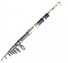 Спиннинг телескопический YOSHINO Diskovery 2.4 10-30г (Carbon). Фото №2 Спиннинг телескопический YOSHINO Diskovery 2.4 10-30г (Carbon). Фото №2