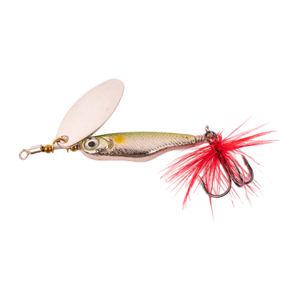 Блесна вращающаяся MADFISH Trout 14,5г, цвет GS401001-1. Фото №1