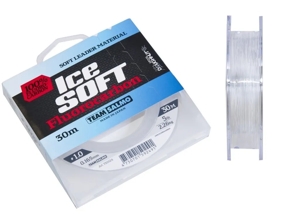 Леска монофильная Team Salmo ICE SOFT FLUOROCARBON 030/016. Фото №2