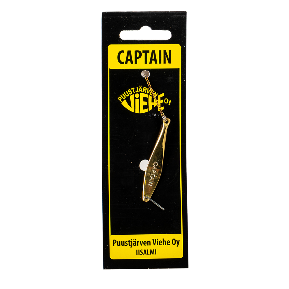 Блесна Puustjarven CAPTAIN 50мм, 6гр, цвет (MES/KUP) цепочка-крючок. Фото №1