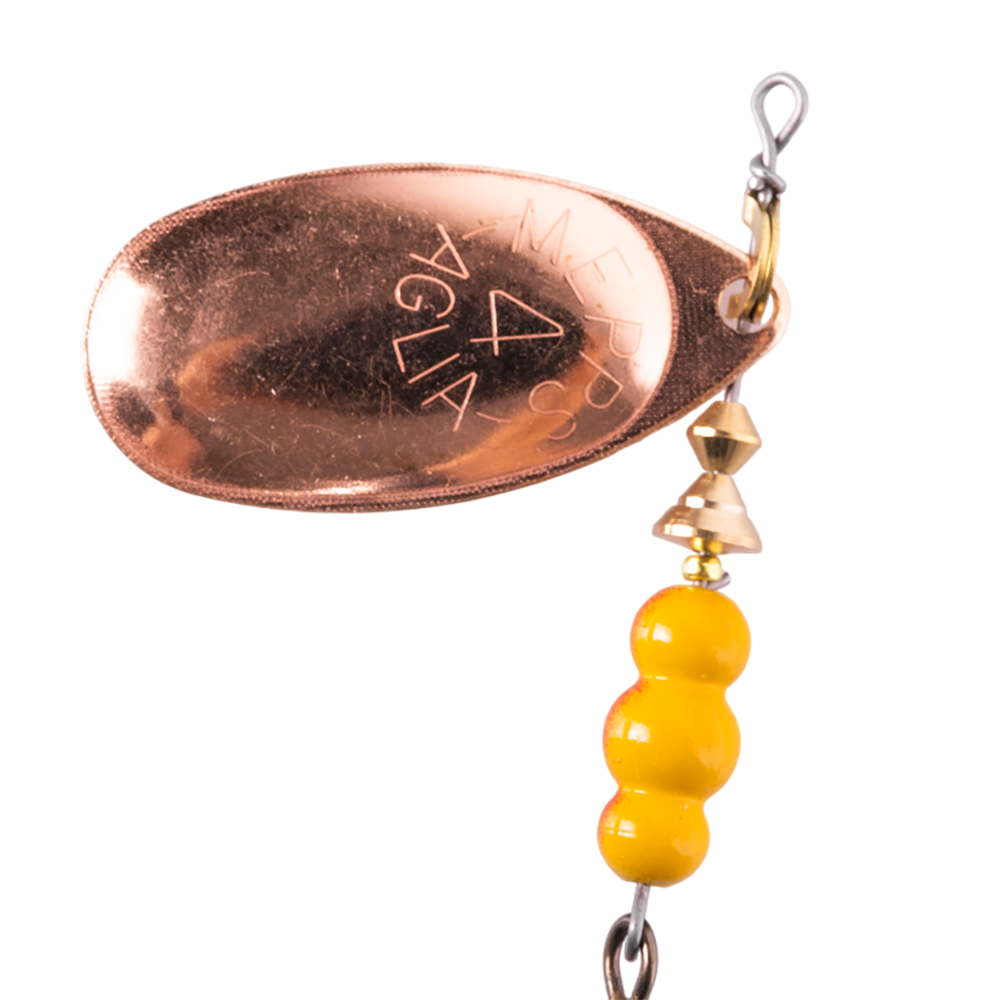 Блесна вращающаяся Mepps Aglia №4, 9гр, цвет (Copper) медь. Фото №2