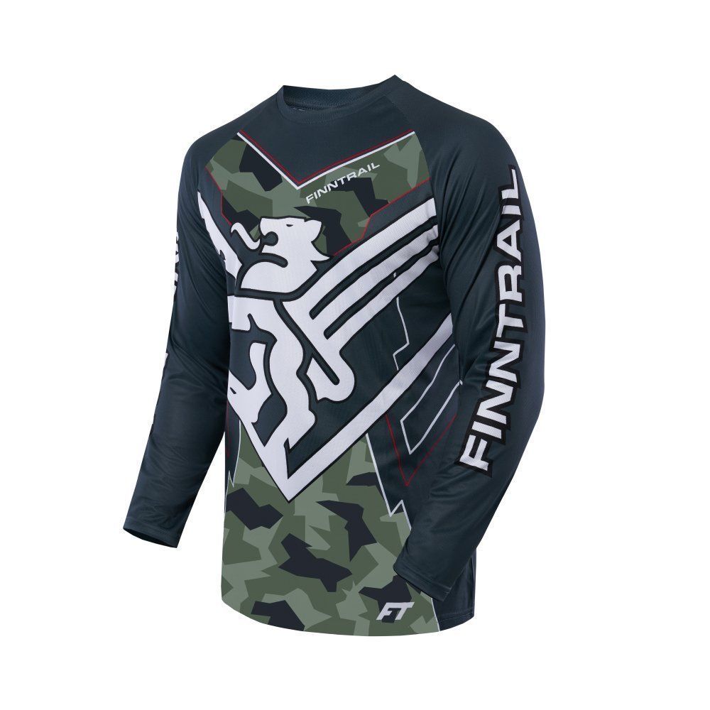 Джерси Finntrail Jersey CamoArmy M. Фото №1