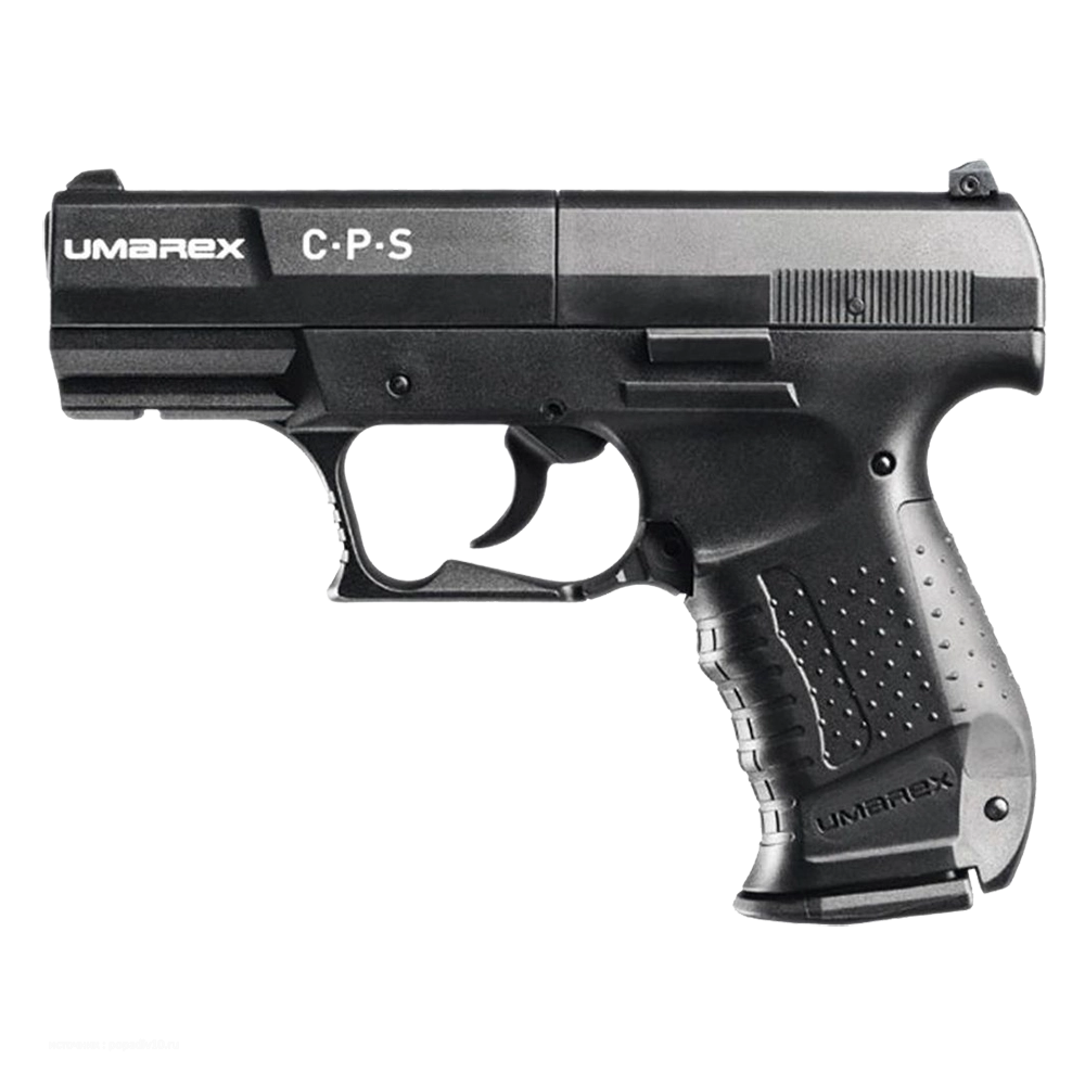 Пистолет пневматический Umarex СР Sport (чёрный с чёрной рукояткой). Фото №2
