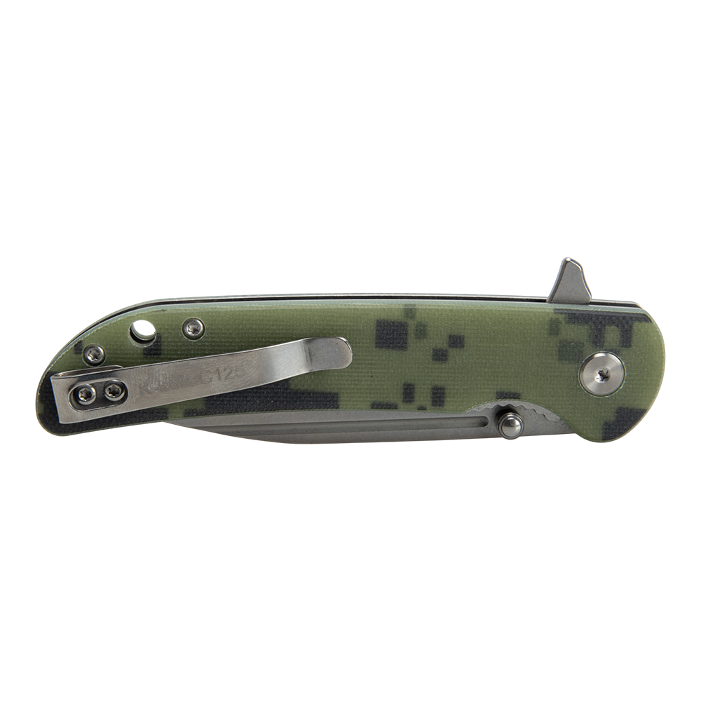 Нож складной Kranch C-125, клинок AUS8, рукоять G10 camo. Фото №2