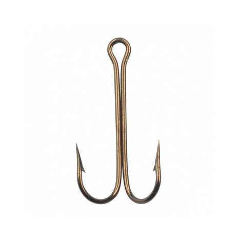 Крючок Eagle Claw"2957 D 1" 100шт (длинн. цев.) Bronze. Фото №2
