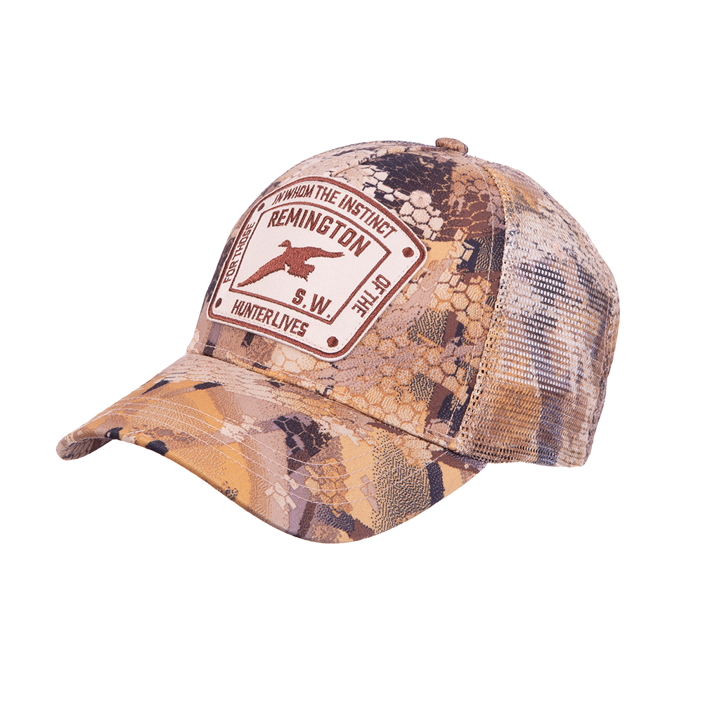 Бейсболка Remington Mesh Yellow Waterfowl Honeycombs. Фото №1