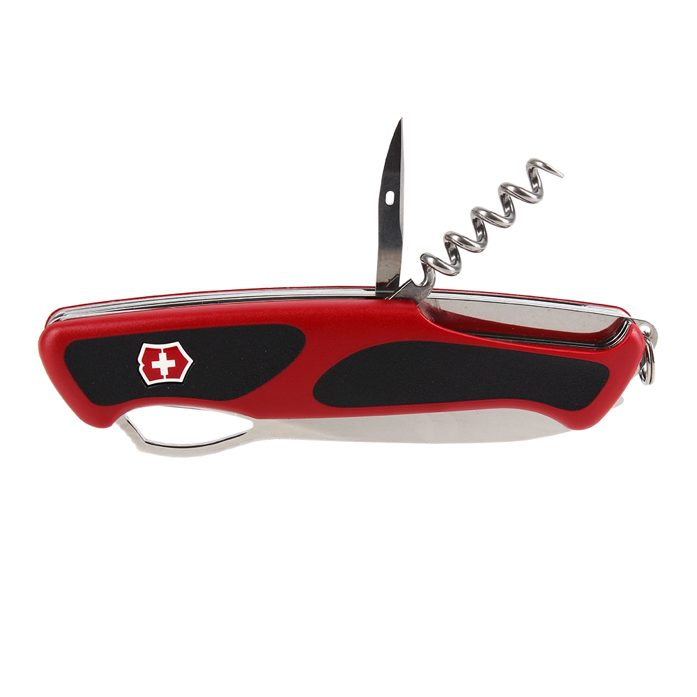 Нож Victorinox Ranger Grip 79, red/black 130mm. Фото №5