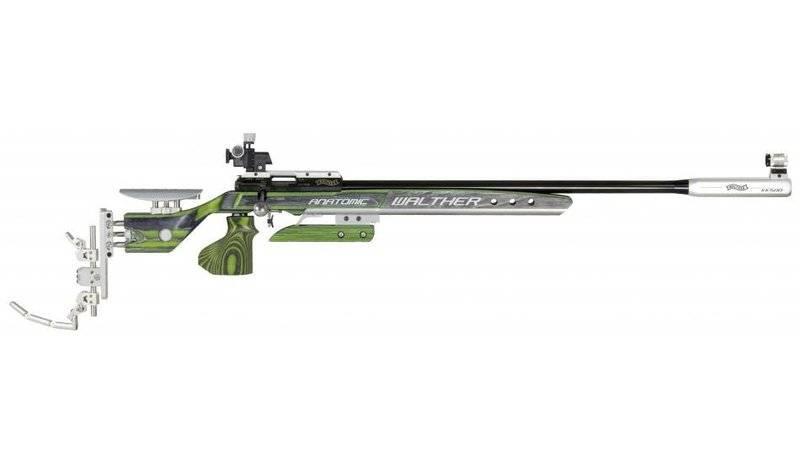 Спортивная винтовка Walther KK500-M .22Lr, Anat. Green Pepper. Фото №2