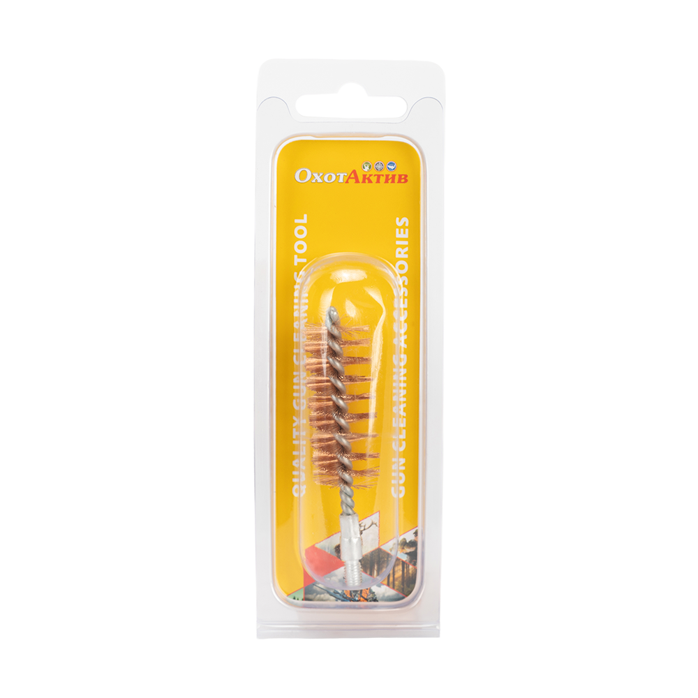 Ерш для чистки оружия ОхотАктив калибр 16 бронозовый. Фото №1