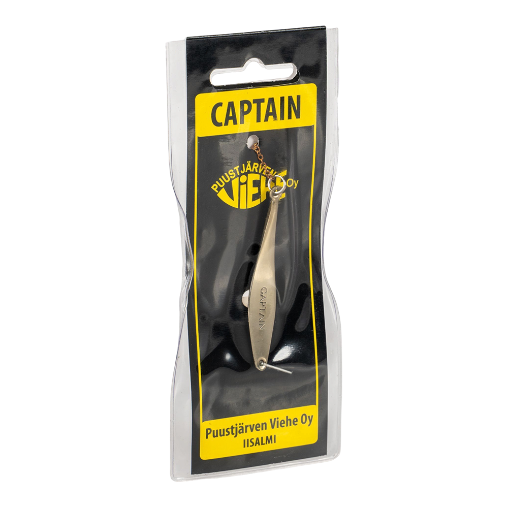 Блесна Puustjarven Captain 60мм, 7гр, цвет (Hop/Mes) цепочка-крючок. Фото №2