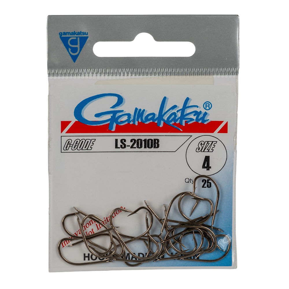 Крючок Gamakatsu Hook LS-2010B Brown №04. Фото №1
