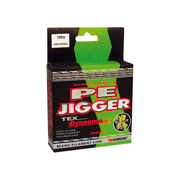 Леска плетеная PE Jigger 100 м 0,14 (зеленая) 13-12-17-220. Фото №1