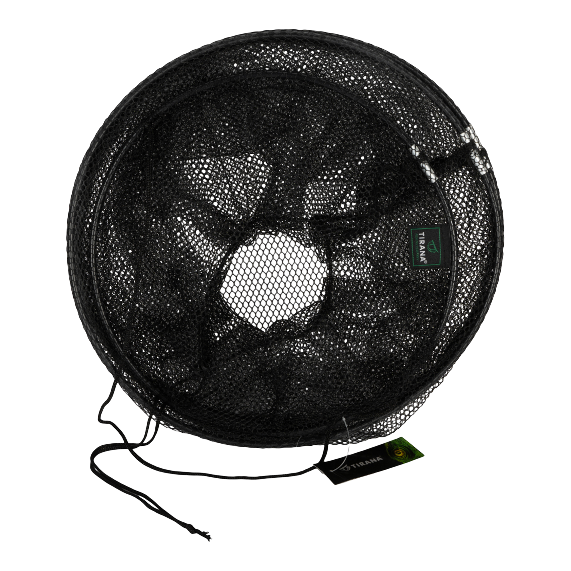 Садок рыболовный Tirana, дакрон сетка, круглые ПВХ кольца d35, 60см