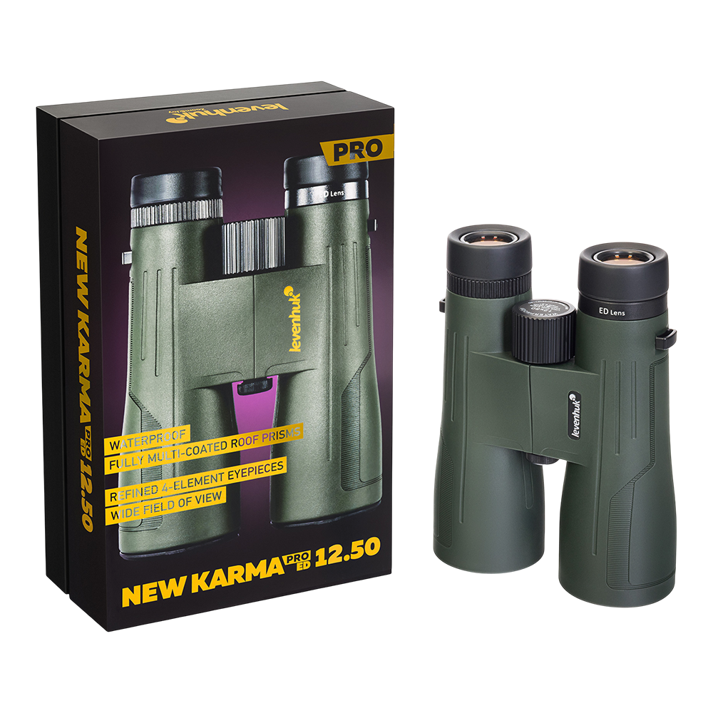 Бинокль Levenhuk New Karma PRO ED 12x50. Фото №10