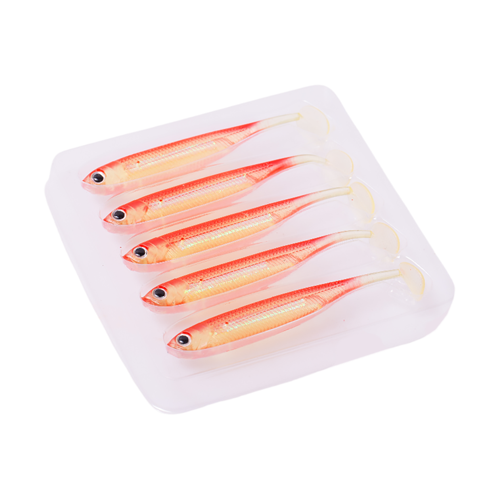 Виброхвост MADFISH MINNOW 75мм, 2.3г, (5 шт. уп.) цвет 30. Фото №4