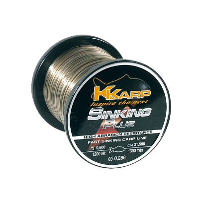 Леска монофильная Warrior XT Brown Carp Line 12lb. Фото №1