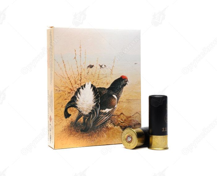 Патрон ФЕТТЕР ТЕМАТИЧЕСКИЙ (Тетерев) 12/70 дробь №3 34гр. (в коробке 10 шт). Фото №1 Патрон ФЕТТЕР ТЕМАТИЧЕСКИЙ (Тетерев) 12/70 дробь №3 34гр. (в коробке 10 шт). Фото №1