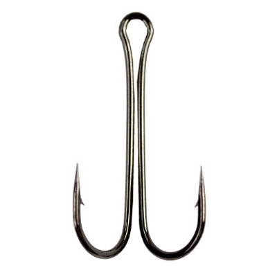 Крючки Saikyo KH-11040-8 Double Hook (A-Long Shank) №8 (100шт). Фото №2