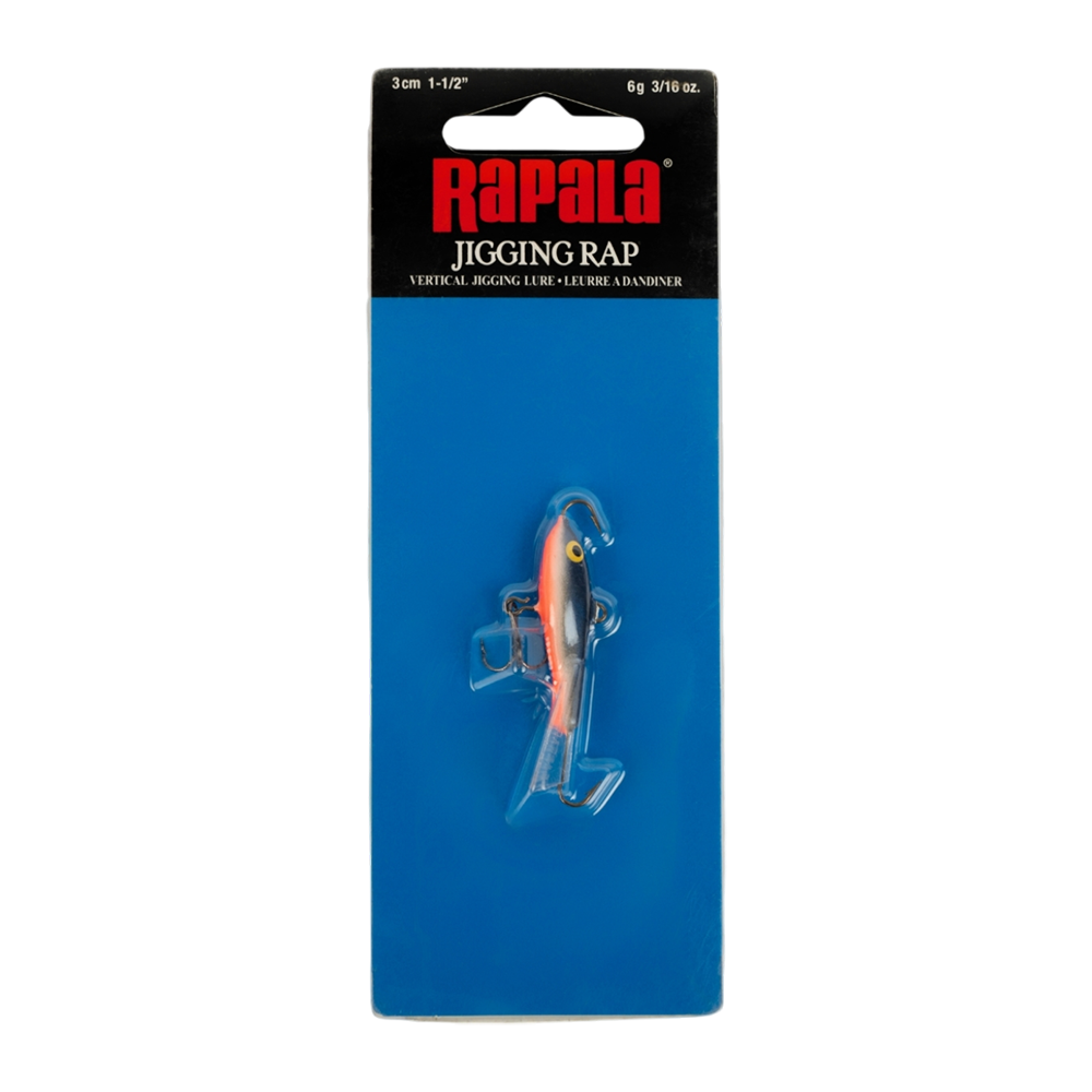 Балансир Rapala Jigging Rap 30мм, 6гр, цвет (SSD) с тройником. Фото №1