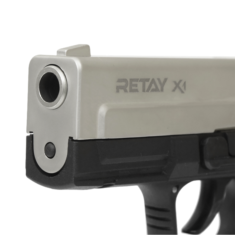 Пистолет охолощенный RETAY X1, Сатин, калибр 9mm. P.A.K. Фото №2