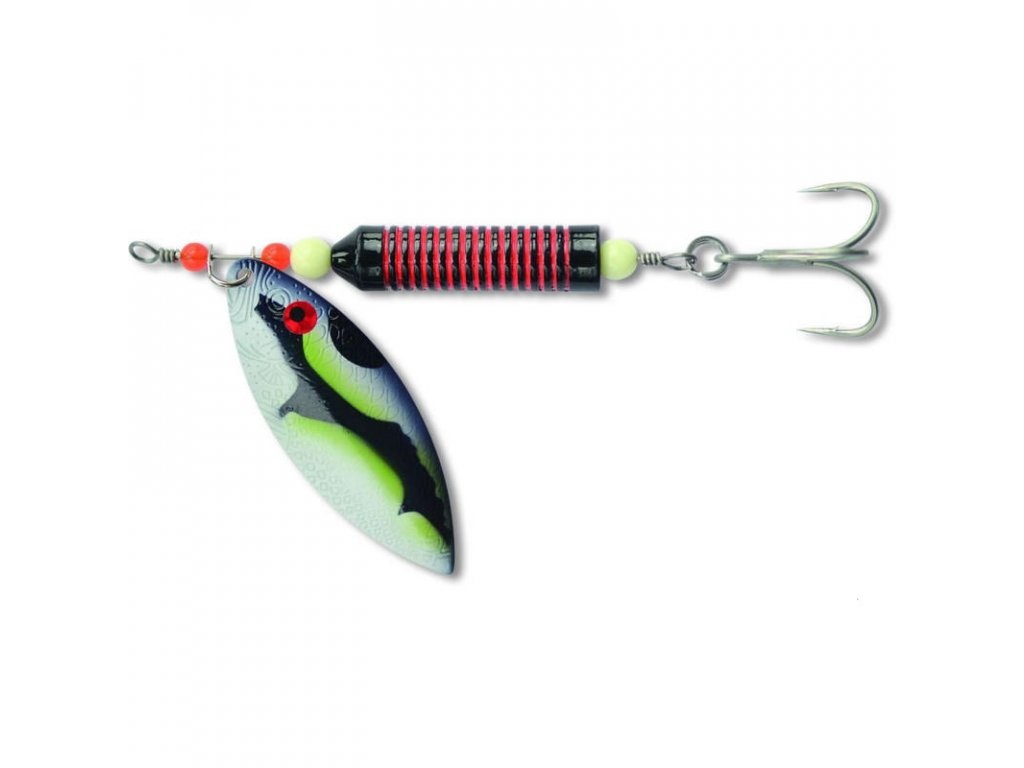 Блесна вращающаяся двойная 80g Hitman Twin Spinner black wave 3382103