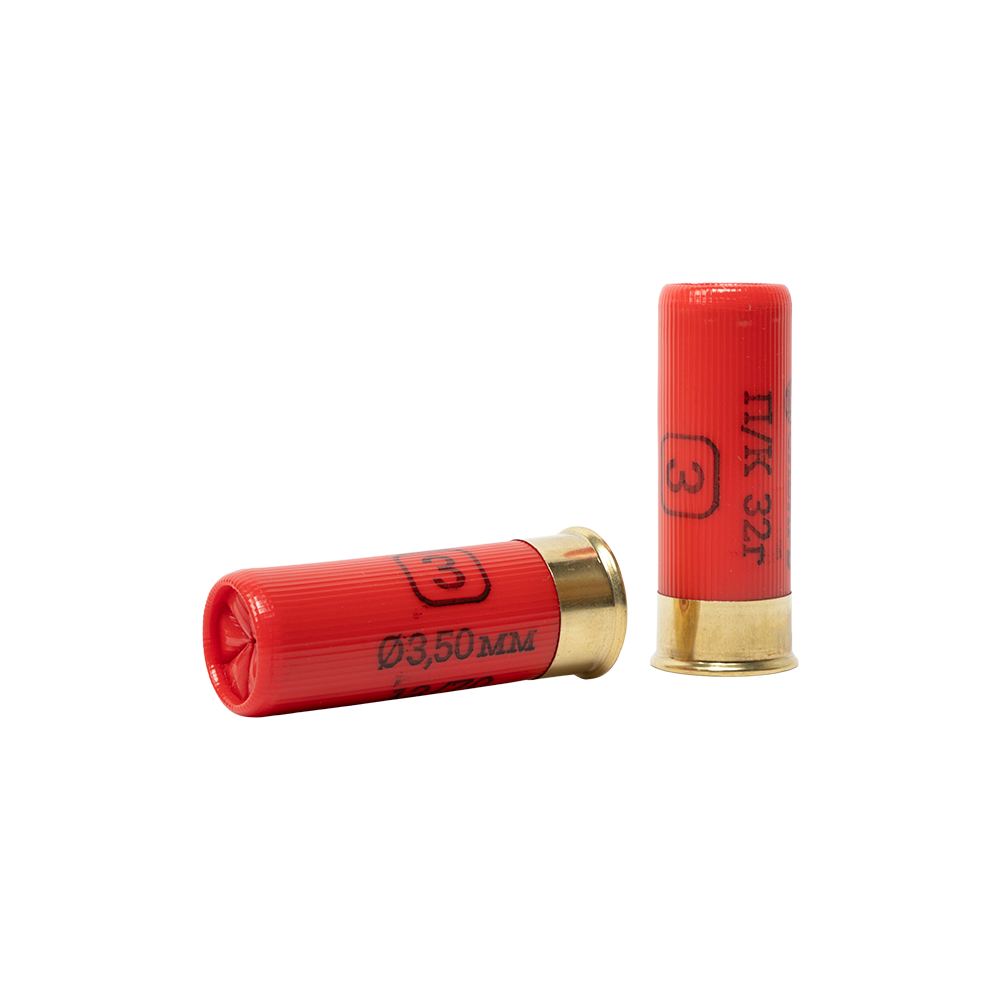 Патрон СИБИРЬ PREMIUM 12/70 охотничий дробовой 32г №3 (CX-2000) (пачка 25 шт) (в коробке 250шт). Фото №2