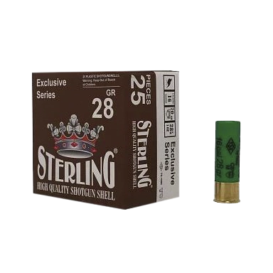 Патрон STERLING 16/70 № 4 28 гр. (в пачке 25 шт.). Фото №2 Патрон STERLING 16/70 № 4 28 гр. (в пачке 25 шт.). Фото №2