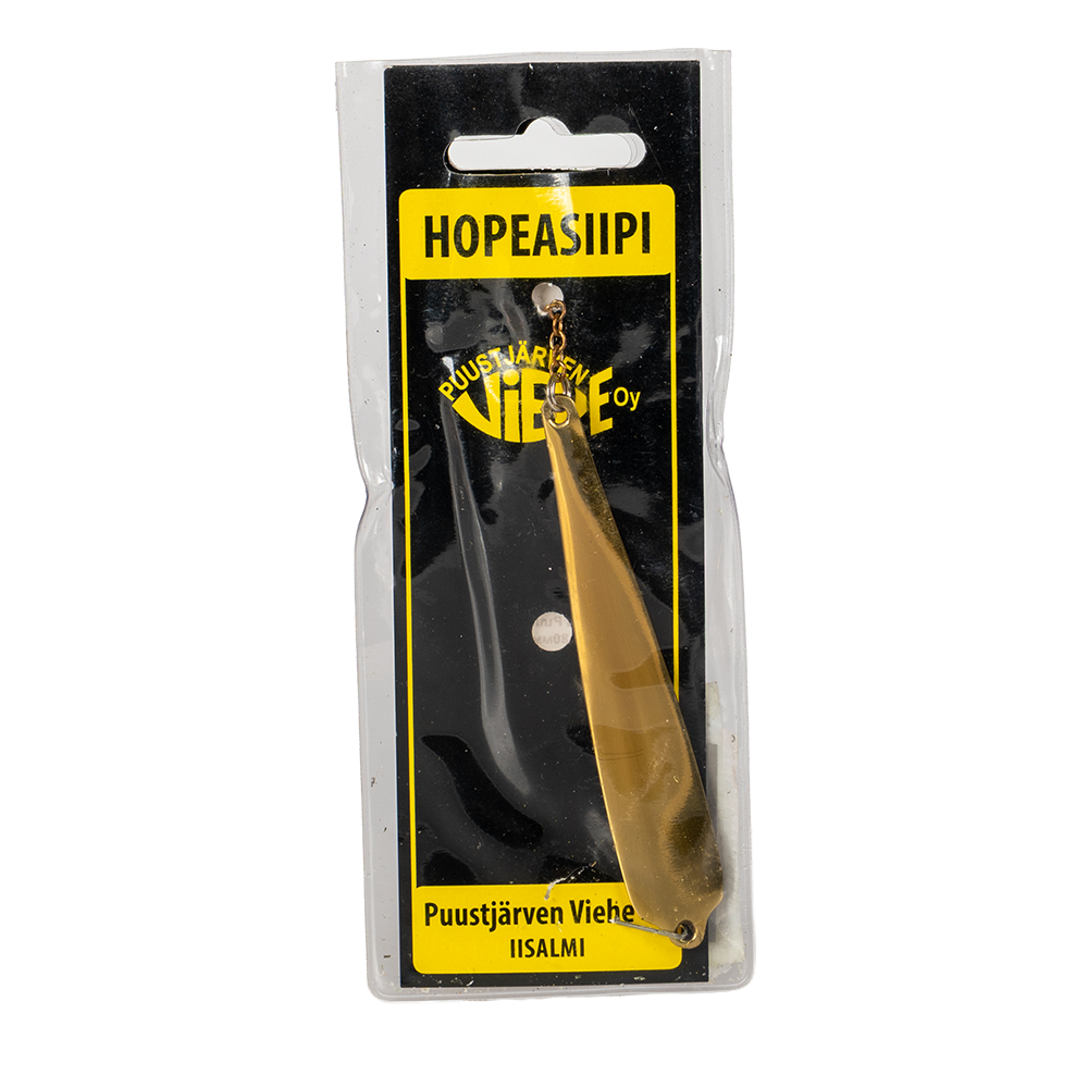 Блесна Puustjarven Hopeasiipi 80мм, 23гр, цвет (Mes/Kup) цепочка-крючок. Фото №1
