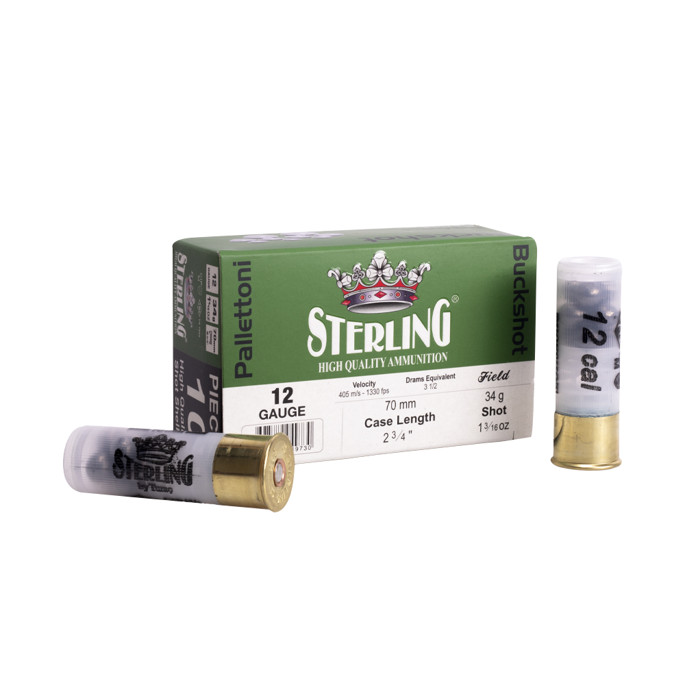 Патрон STERLING 12/70 BUCKSHOT (в пачке 10 шт.). Фото №2