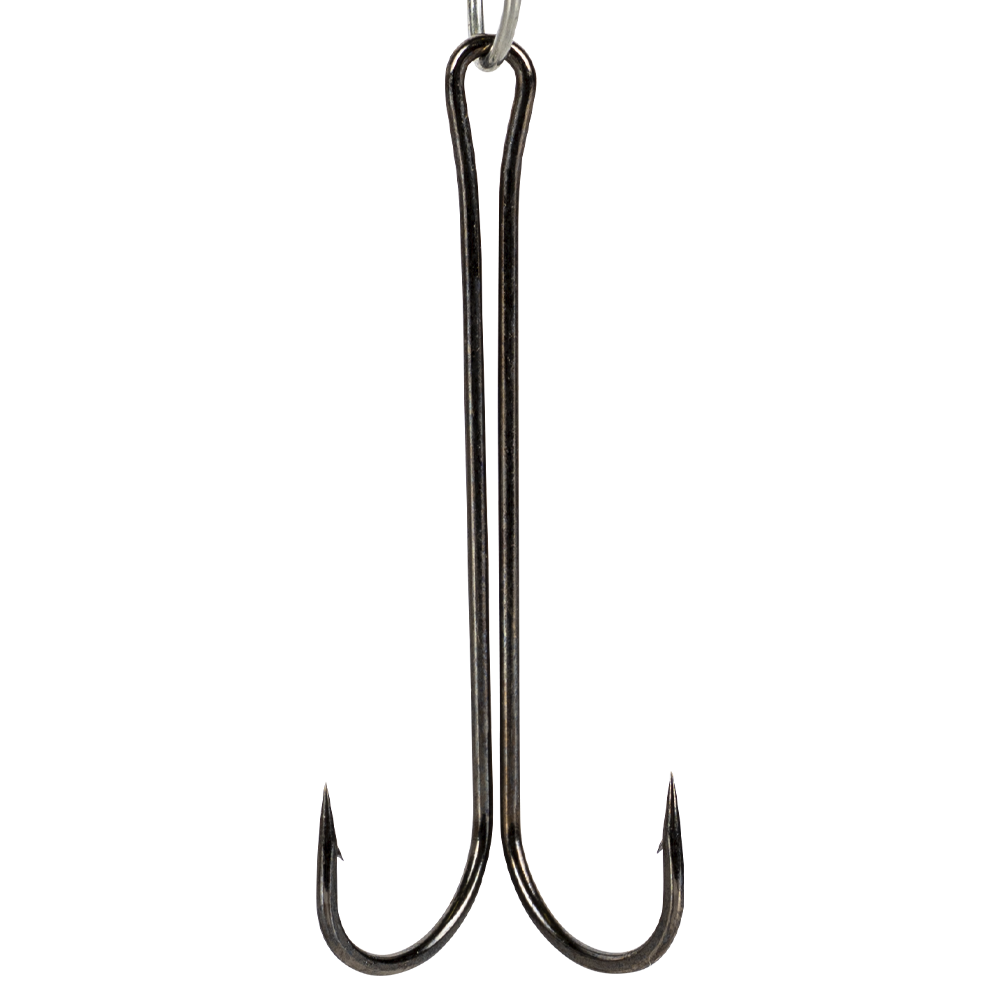 Крючок Gurza Double Hook X - Long Shank №2 3шт/уп BN VANADIUM. Фото №2 Крючок Gurza Double Hook X - Long Shank №2 3шт/уп BN VANADIUM. Фото №2