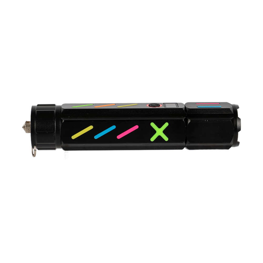 Фонарь ручной (аккум.26650, индикатор заряда, Type-C, PowerBank, стеклобой). Фото №7
