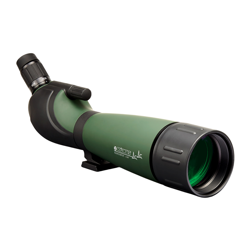 Зрительная труба Konus Konuspot-100 20-60X100mm, наклонный окуляр, чехол. Фото №2 Зрительная труба Konus Konuspot-100 20-60X100mm, наклонный окуляр, чехол. Фото №2