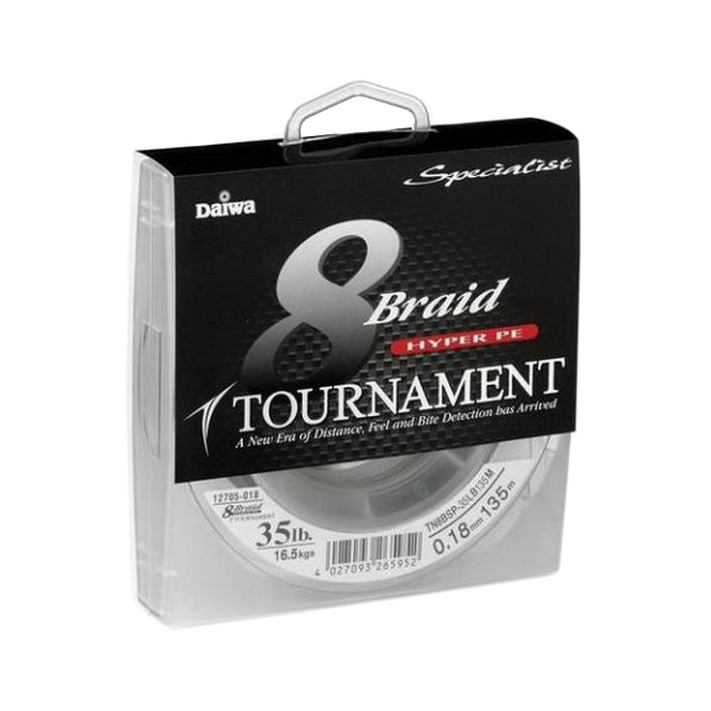 Леска плетеная Daiwa "Tournament 8 Braid Premium" 0.14мм 135м (флуожел) (14634963). Фото №2