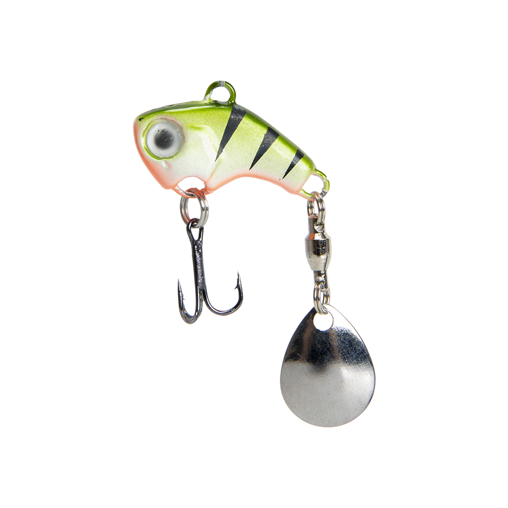 Тейл-спиннер Fish Hawk VIBEZ 10гр, цвет 10 окунь. Фото №1