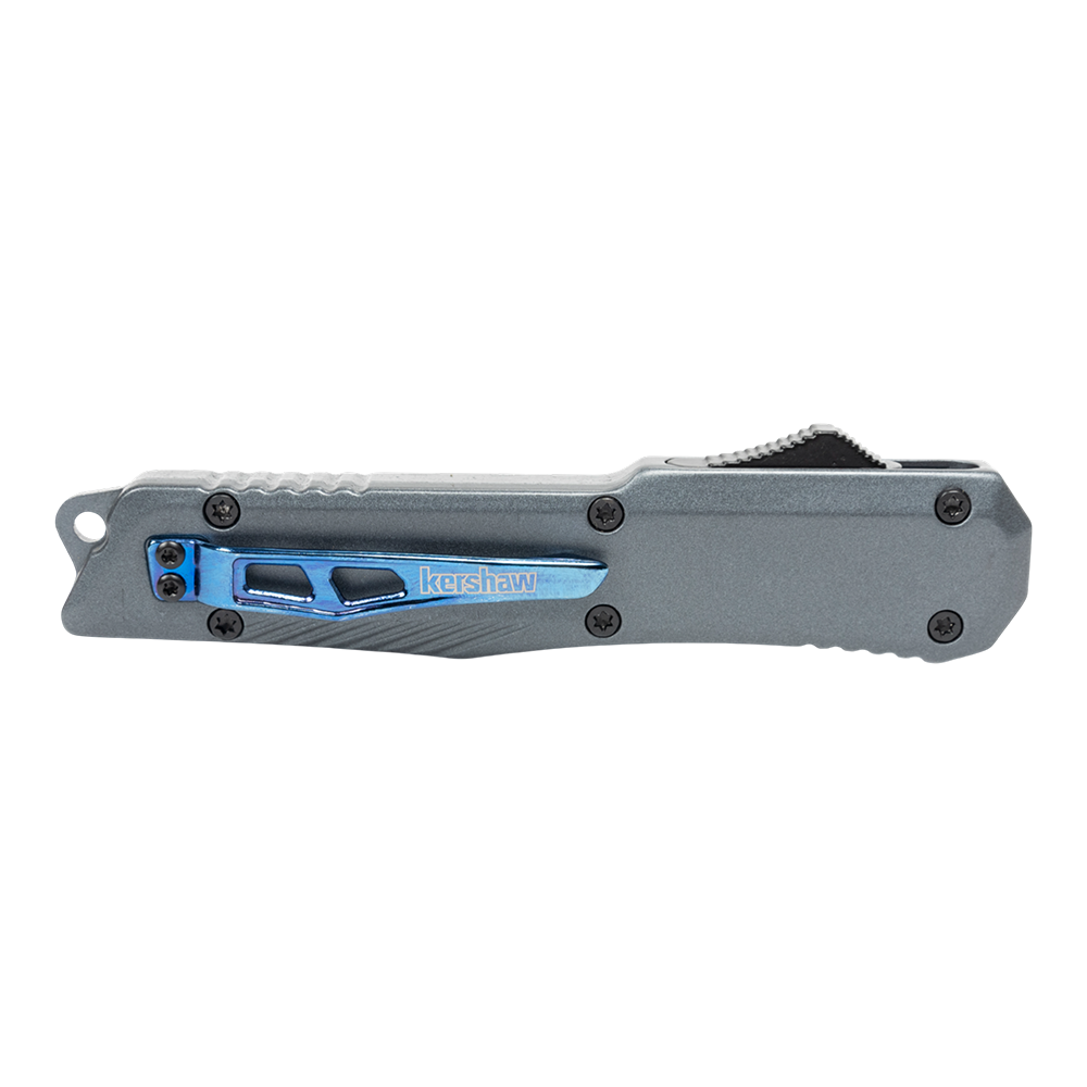 Нож складной фронтальный "Kershaw" KX-5, клинок нержавеющая сталь, рукоять металл (Ярхант). Фото №4