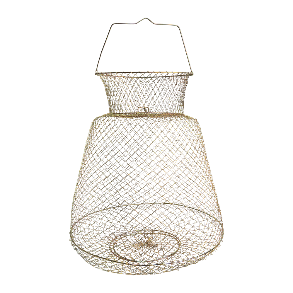 Садок рыболовный Tirana с ручкой, металлическая сетка,  d40, 40см